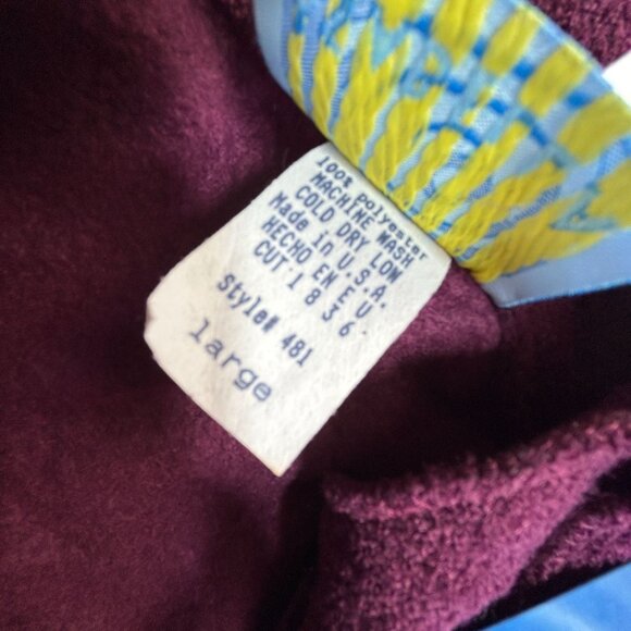 Isabella Womens Large Plum Cape Jacket Cardigan Open Front Lagenlook Pockets New - Picture 4 of 8